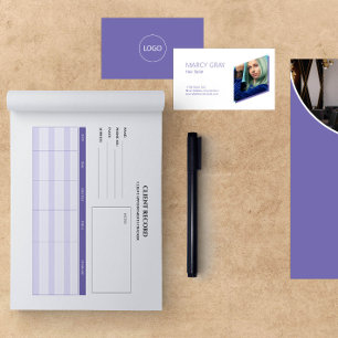 Salon Client Tracking Aangepast Notitieblok