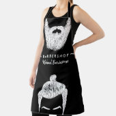 Salon Clothing Mustache Beard Hair Barber Schort (Insitu)