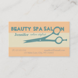 Salon Creative Scissors Afsprakenkaartje