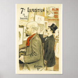 Salon De Cents 1894  Frans Adverteren Poster