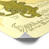 Salon de Cents Bella de La Plume , Franse ad Poster (Hoek)