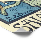 Salon de cents van Paul Berthon - Art Nouveau Poster (Hoek)