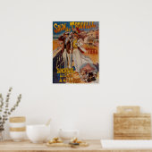 Salon de Touville  Frans reisposter Poster (Keuken)