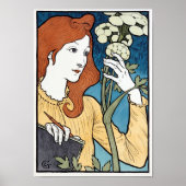 Salon des Cent, 1894 Art Nouveau door Eugene Grass Poster (Voorkant)
