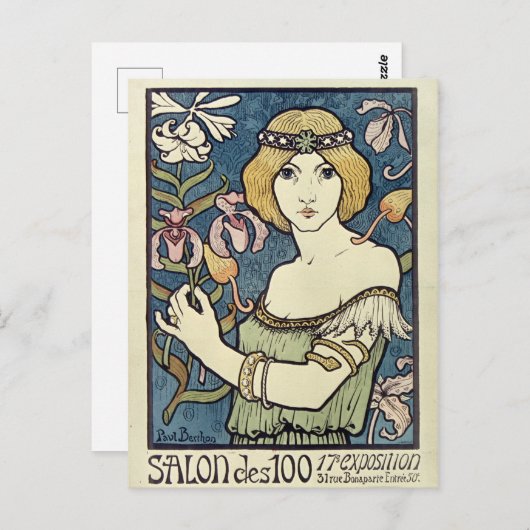 Salon Des Cent Briefkaart (Voorkant / Achterkant)