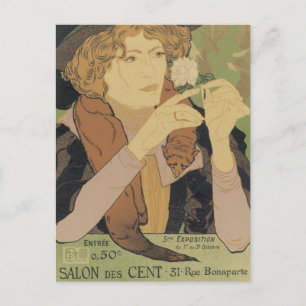 Salon des Cent Briefkaart