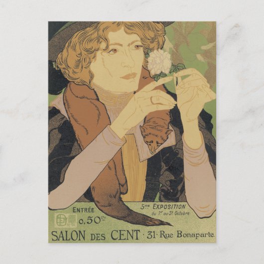 Salon des Cent Briefkaart (Voorkant)