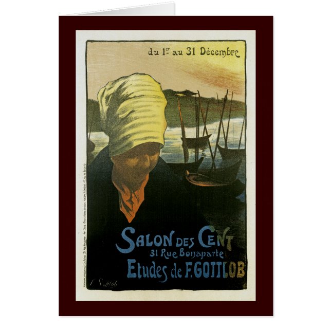 Salon Des Cent ~ Etudes de F. Gottlob (Voorkant)