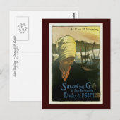 Salon Des Cent ~ Etudes de F. Gottlob Briefkaart (Voorkant / Achterkant)