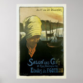 Salon Des Cent ~ Etudes de F. Gottlob Poster (Voorkant)