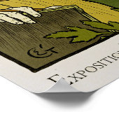 Salon des Cent ~ Exposition de E. Grasset Poster (Hoek)