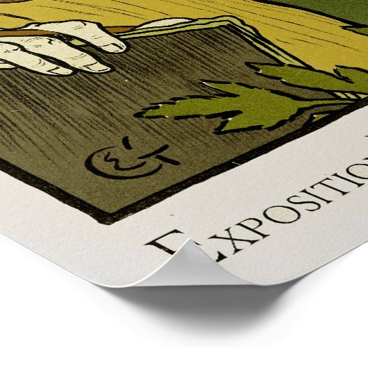 Salon des Cent ~ Exposition de E. Grasset Poster (Hoek)