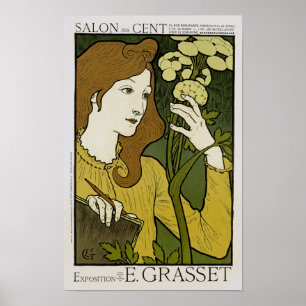 Salon des Cent ~ Exposition de E. Grasset Poster