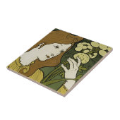 Salon des Cent ~ Exposition de E. Grasset Tegeltje (Zijkant)