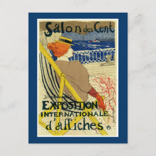 Salon des Cent ~ Exposition Internationale Briefkaart