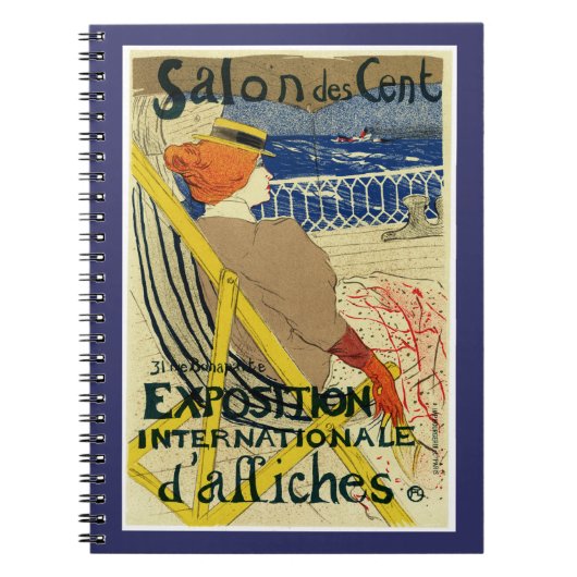 Salon des Cent ~ Exposition Internationale Notitieboek (Voorkant)