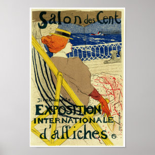 Salon des Cent ~ Exposition Internationale Poster