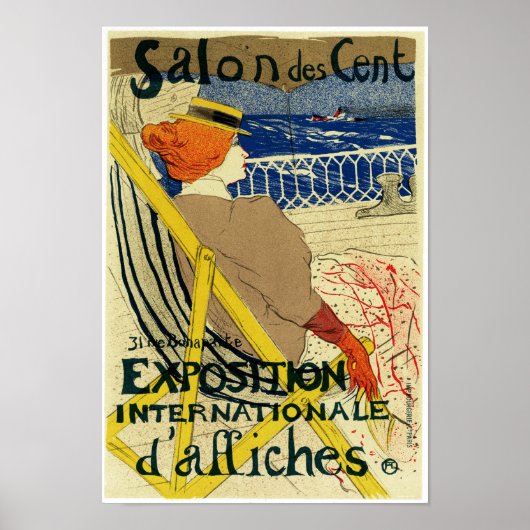 Salon des Cent ~ Exposition Internationale Poster (Voorkant)