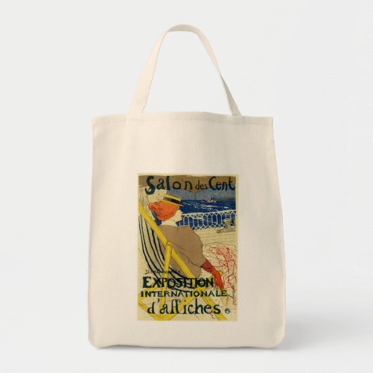 Salon des Cent ~ Exposition Internationale Tote Bag (Voorkant)