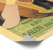 Salon Des Cents 31 Rue Bonaparte  French AD Poster (Hoek)
