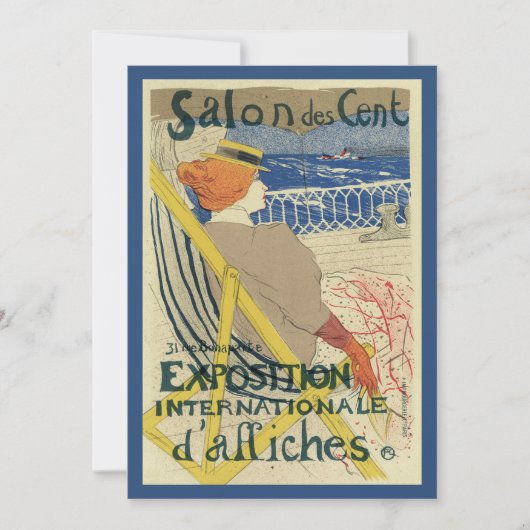 Salon des Cents by Toulouse Lautrec, Art Nouveau (Voorkant)
