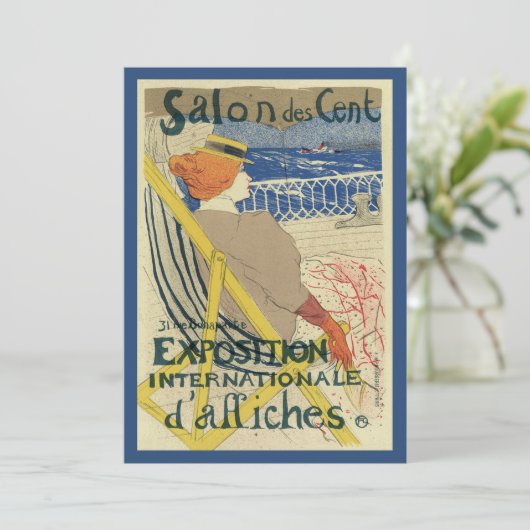 Salon des Cents by Toulouse Lautrec, Art Nouveau (Staand voorkant)