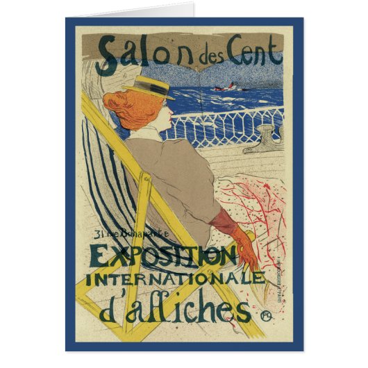 Salon des Cents by Toulouse Lautrec, Art Nouveau (Voorkant)