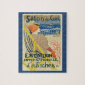 Salon des Cents by Toulouse Lautrec, Art Nouveau Legpuzzel (Verticaal)