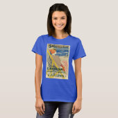 Salon des Cents by Toulouse Lautrec, Art Nouveau T-shirt (Voorkant volledig)