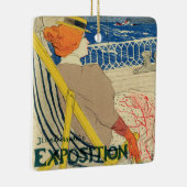 Salon des Cents van Toulouse Lautrec, Art Nouveau Keramisch Ornament (Rechts)