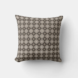 Salon Drab Throw Pillow Kussen