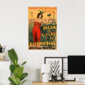 Salon Du Cycle Fietsposter Poster (Thuiskantoor)