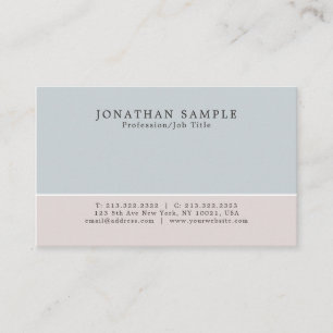 Salon Elegant Modern Creatief Professioneel Ontwer Visitekaartje