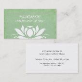 Salon en Day Spa-Visitekaartjes Visitekaartje (Voorkant / Achterkant)