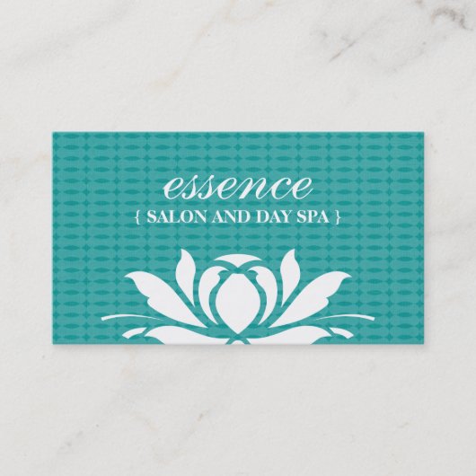 Salon en Day Spa-Visitekaartjes Visitekaartje (Voorkant)