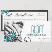 Salon- en Spa-cadeaubon (Voorkant / Achterkant)