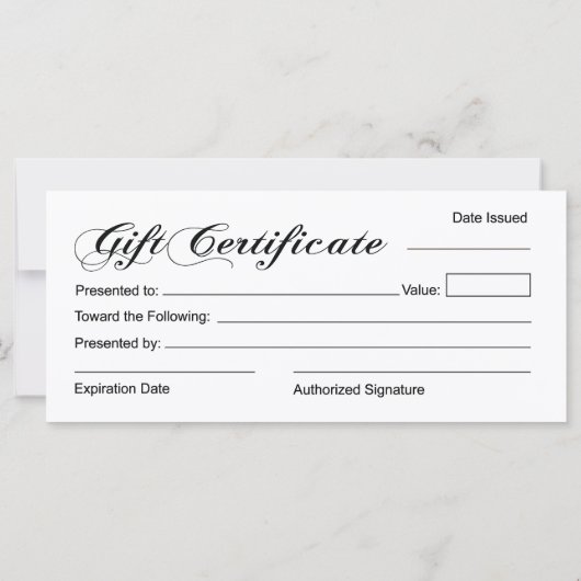 Salon- en Spa-cadeaubon (Achterkant)