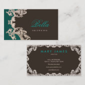 Salon en Spa Elegant Luxe visitekaartje (Voorkant / Achterkant)