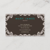 Salon en Spa Elegant Luxe visitekaartje (Achterkant)