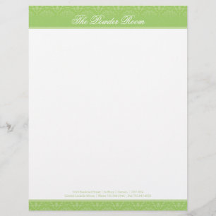 Salon en Spa Letterhead Persoonlijk Briefhoofd