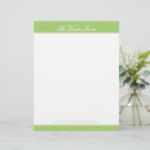 Salon en Spa Letterhead Persoonlijk Briefhoofd (Staand voorkant)