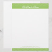 Salon en Spa Letterhead Persoonlijk Briefhoofd (Voorkant / Achterkant)