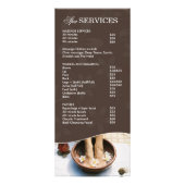 Salon en Spa Rack Kaart (Achterkant)