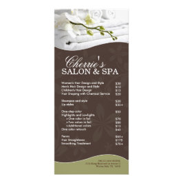 Salon en Spa Rack Kaart