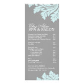 Salon en Spa Service Menu (Voorkant)