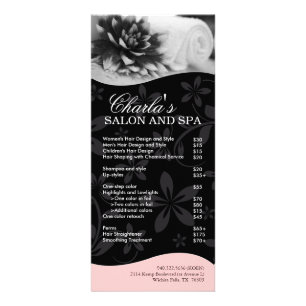 Salon en Spa Service Menu
