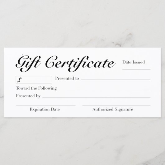 SALON- EN SPA-VERKLARING (Achterkant)