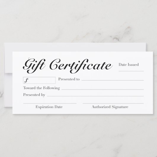 SALON- EN SPA-VERKLARING (Achterkant)