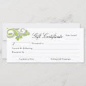 SALON- EN SPA-VERKLARING (Achterkant)