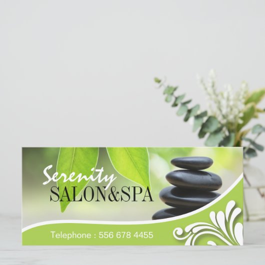 SALON- EN SPA-VERKLARING (Staand voorkant)